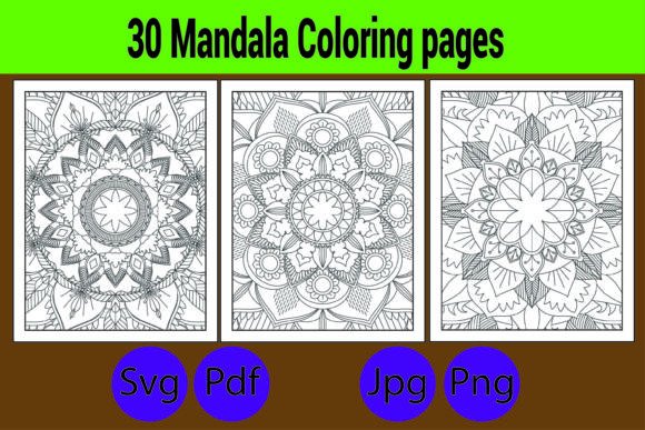 30 Mandala Coloring Pages