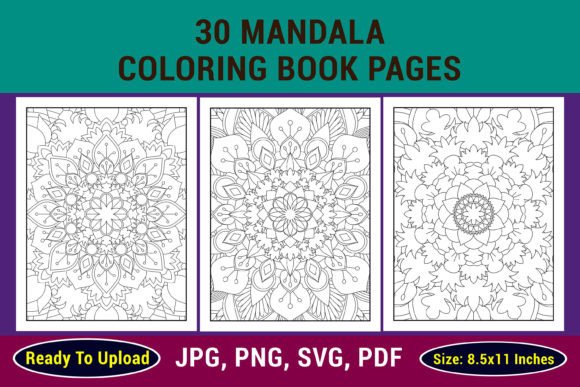 30 Mandala Coloring Pages for Adults