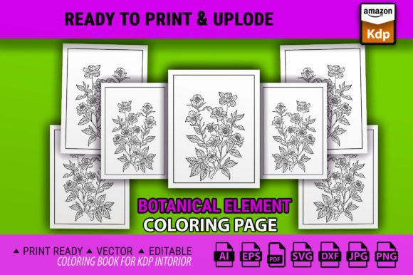 Botanical Flower Illustration