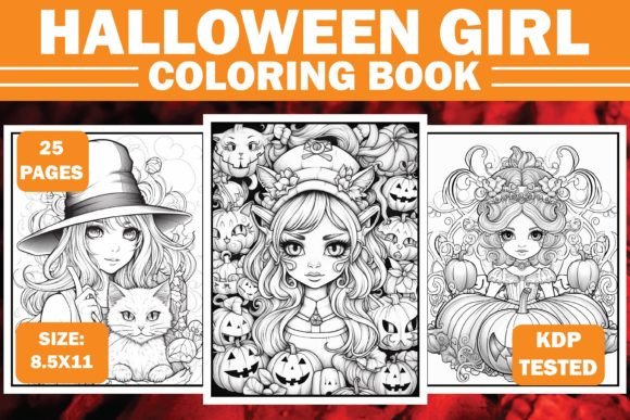 Halloween Coloring Book KDP for All