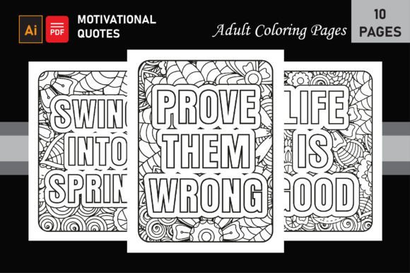 Motivational Quotes Adult Coloring Pages: A Creative and Inspiring Resource