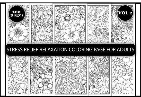 Stress Relief Adults Coloring Page Vol. 2: A Strategic Tool for Creativity and Focus