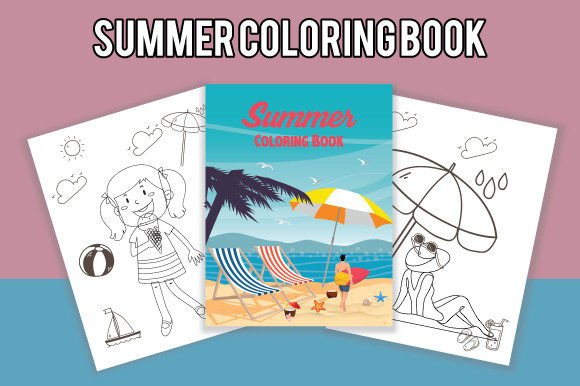 Summer Coloring Book: A Creative Escape for the Modern Mind